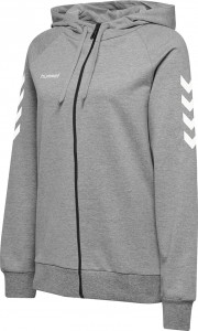 BLUZA DAMSKA HMLGO COTTON ZIP HOODIE WOMAN