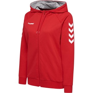 BLUZA DAMSKA HMLGO COTTON ZIP HOODIE WOMAN