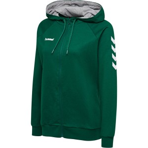 BLUZA DAMSKA HMLGO COTTON ZIP HOODIE WOMAN