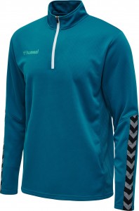 BLUZA DZIECIĘCA hmlAUTHENTIC KIDS HALF ZIP SWEATSHIRT