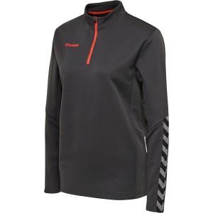 BLUZA DAMSKA hmlAUTHENTIC HALF ZIP SWEATSHIRT WOMAN
