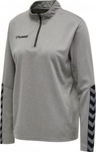 BLUZA DAMSKA hmlAUTHENTIC HALF ZIP SWEATSHIRT WOMAN