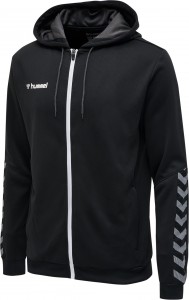 BLUZA DZIECIĘCA hmlAUTHENTIC KIDS  POLY ZIP HOODIE