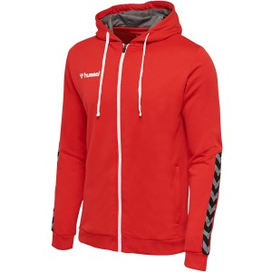 BLUZA DZIECIĘCA hmlAUTHENTIC KIDS  POLY ZIP HOODIE