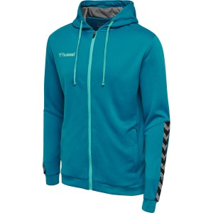 BLUZA DZIECIĘCA hmlAUTHENTIC KIDS  POLY ZIP HOODIE