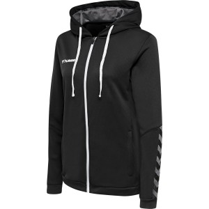 BLUZA DAMSKA hmlAUTHENTIC POLY ZIP HOODIE WOMAN