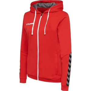 BLUZA DAMSKA hmlAUTHENTIC POLY ZIP HOODIE WOMAN