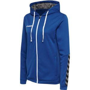 BLUZA DAMSKA hmlAUTHENTIC POLY ZIP HOODIE WOMAN