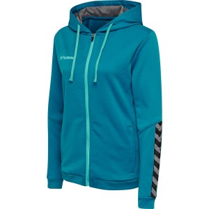 BLUZA DAMSKA hmlAUTHENTIC POLY ZIP HOODIE WOMAN