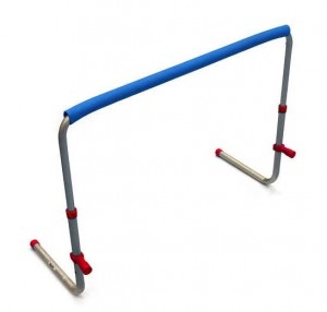 Płotek aluminiowy z regulowaną wysokością 70-106cm (samowstający)