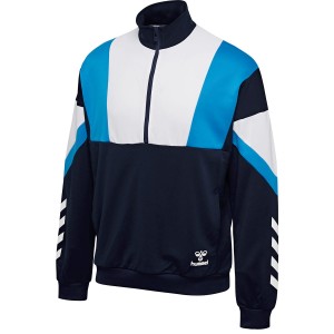 BLUZA MĘSKA hmlDRACO HALF ZIP SWEATSHIRT