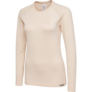 KOSZULKA DAMSKA hmlCLEA SEAMLESS T-SHIRT L/S