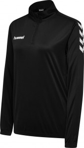 BLUZA DAMSKA CORE POLY HALF ZIP SWEATSHIRT WOMAN