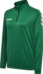 BLUZA DAMSKA CORE POLY HALF ZIP SWEATSHIRT WOMAN