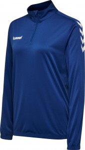 BLUZA DAMSKA CORE POLY HALF ZIP SWEATSHIRT WOMAN